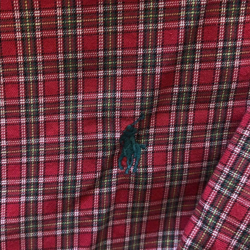 Three (3) Polo by Ralph Lauren Big Man Plaid & Stripe w/ Sewn Pony shirt 3XB Big - Picture 4 of 11